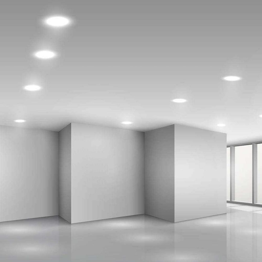 V-tac 12W recessed LED panel, white, 6500K, SAMSUNG LED chip – 5