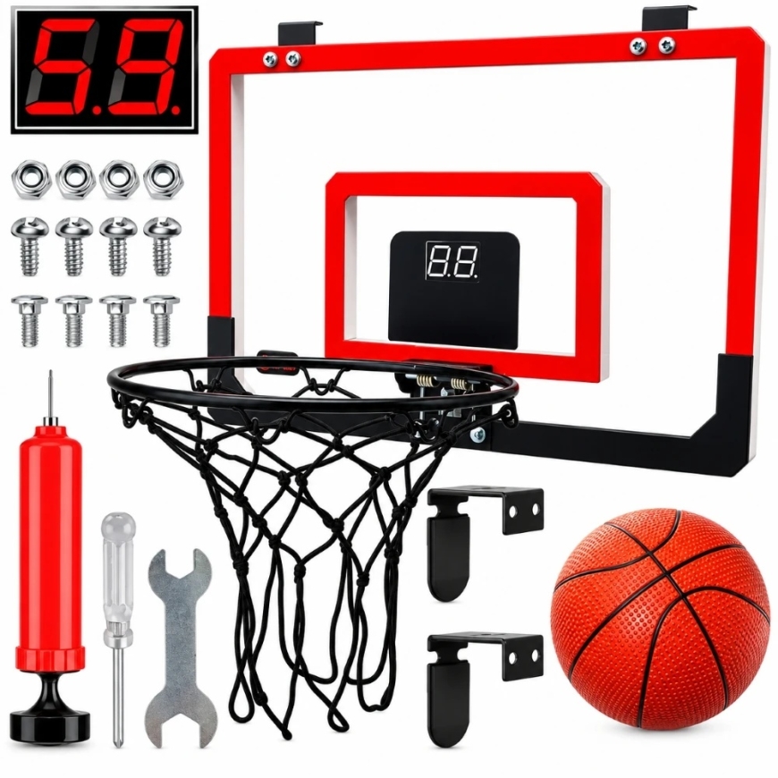 ExtraLink | Electric Basketball Hoop with Rim | + Counter (EX.82900) – 4