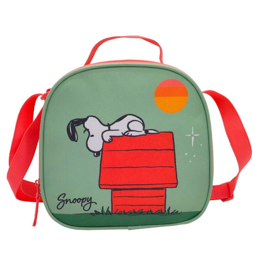 Cyp Brands Panuts Snoopy matkalaukku setti + penaali + lounaskassia – 4