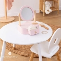 Atmosphera Pink Cosmetic Mirror for Kids, 22 x 17.5 x 28 cm Atmosphera Pink Cosmetic Mirror for Kids, 22 x 17.5 x 28 cm