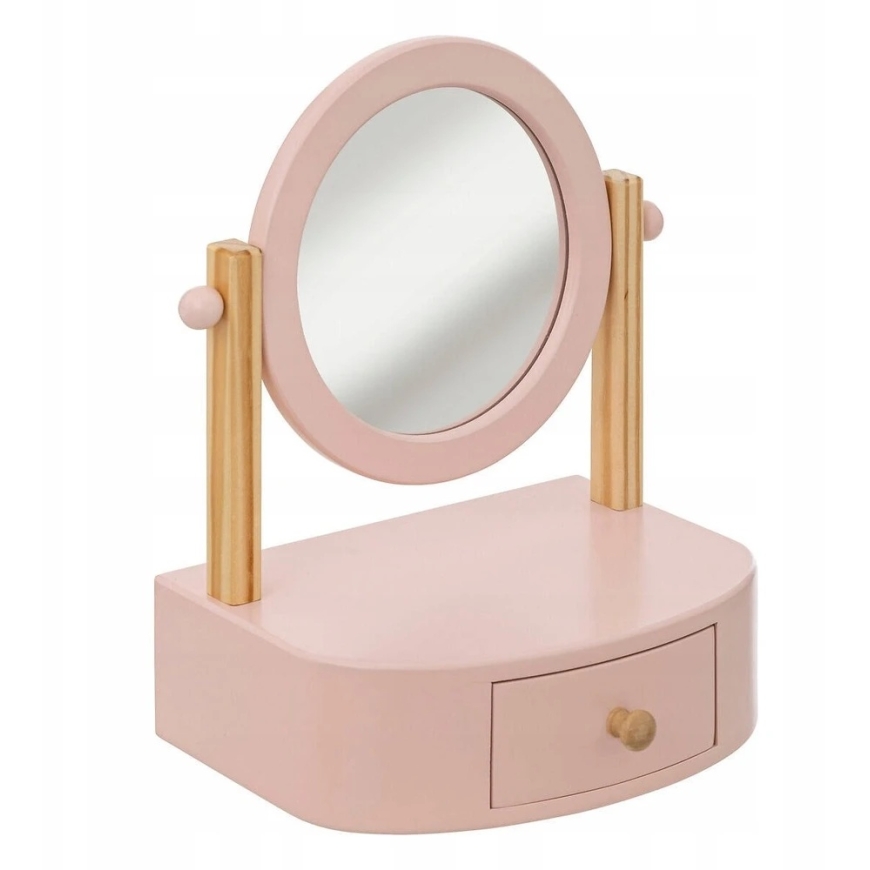 Atmosphera Roosa kosmeetiline peegel lastele, 22 x 17,5 x 28 cm – 4