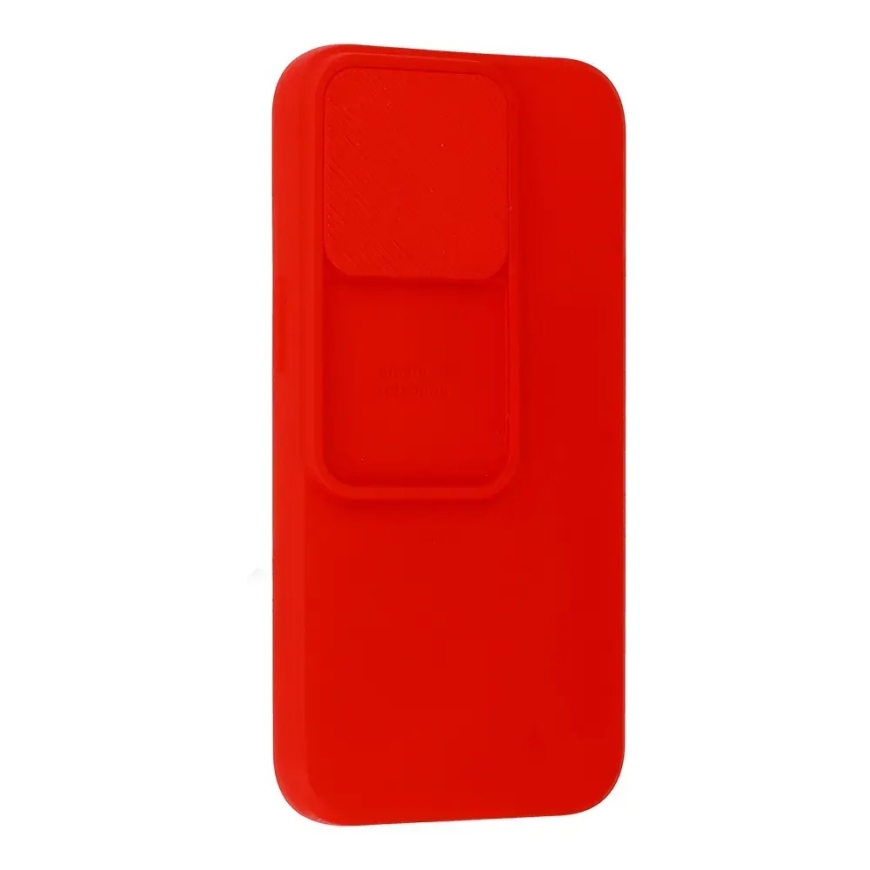 Camshield Soft telefoni ümbris iPhone 13 Pro Max punane (kaamera kaitsega) – 4
