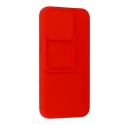 Camshield Soft чехол для телефона iPhone 13 Pro Max красный (с защитой камеры) Camshield Soft чехол для телефона iPhone 13 Pro Max красный (с защитой камеры)