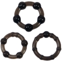 Me You Us Easy Squeeze Ring Set Black Me You Us Easy Squeeze Ring Set Black