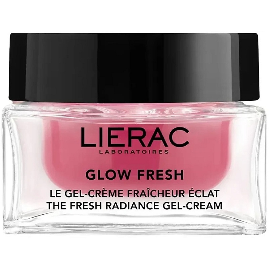 Lierac Glow Fresh The Fresh Radiance Geel-voide, joka antaa kasvoille hehkua, 50 ml