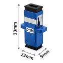 Qoltec kuitupintasuodatin SC/UPC(F) - SC/UPC(F) | Yksimoodi | 2dB