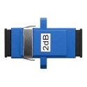 Qoltec optilistekki SC/UPC(F) - SC/UPC(F) | Üksmoodul | 2dB