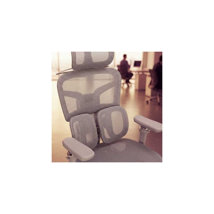 Spacetronik Adjustable Office Chair 6D SPRINGO-02 Grey SPC-S – 3