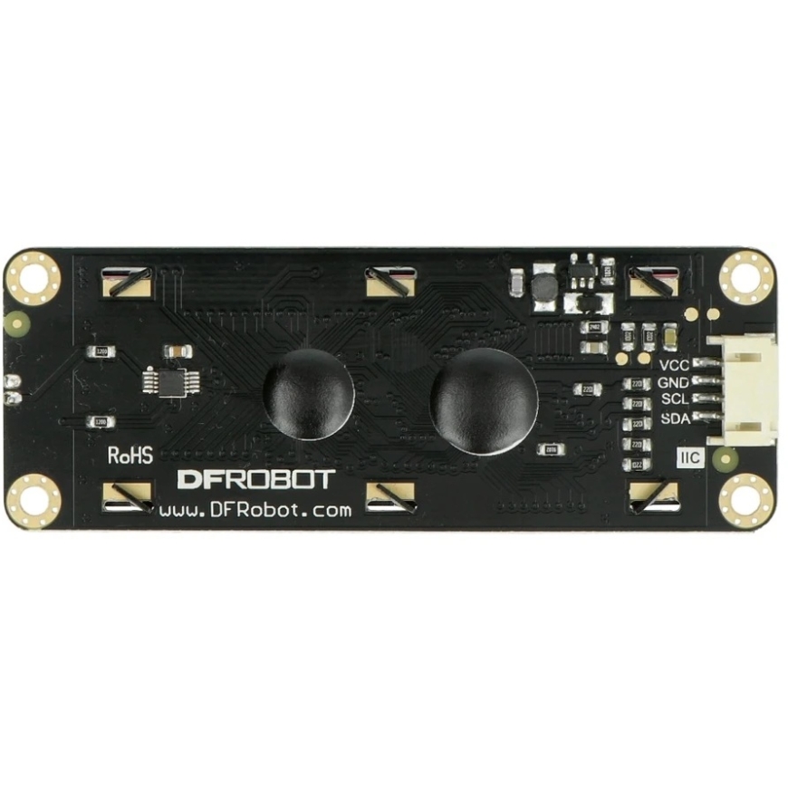 DFRobot Gravity - 2x16 I2C LCD ekranas - žalias – 3