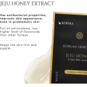 Korika Valomoji lakštinė kaukė su Jeju medumi ir AHA, BHA kompleksu, korėjietiškas paveldas (valomoji lakštinė kaukė) 25 g Korika Valomoji lakštinė kaukė su Jeju medumi ir AHA, BHA kompleksu, korėjietiškas paveldas (valomoji lakštinė kaukė) 25 g