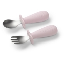 Baby Ono Babyono stainless steel spoon fork pink 1665/02 Baby Ono Babyono stainless steel spoon fork pink 1665/02