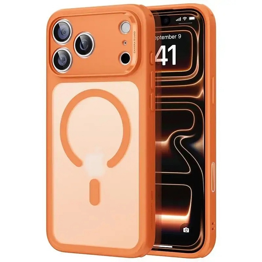 ESR Classic Hybrid phone case with MagSafe support for iPhone 17 Pro Max orange – 2