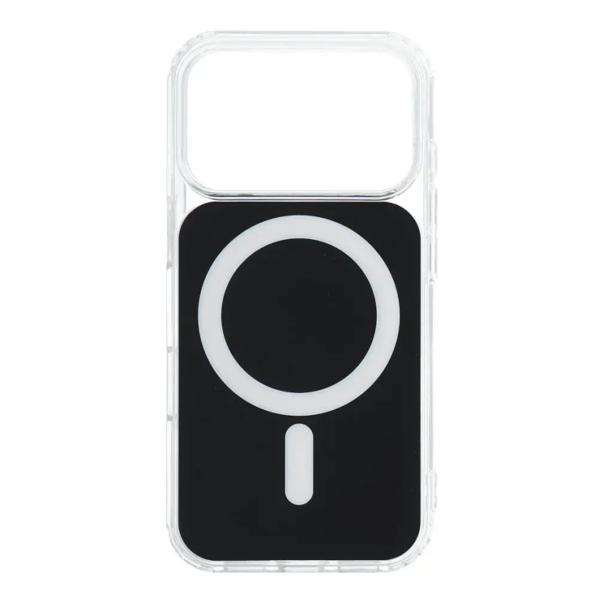 Case for iPhone 17 Pro Max / 18 Pro Max Clear Fusion Mag Cover compatible with MagSafe black – 4