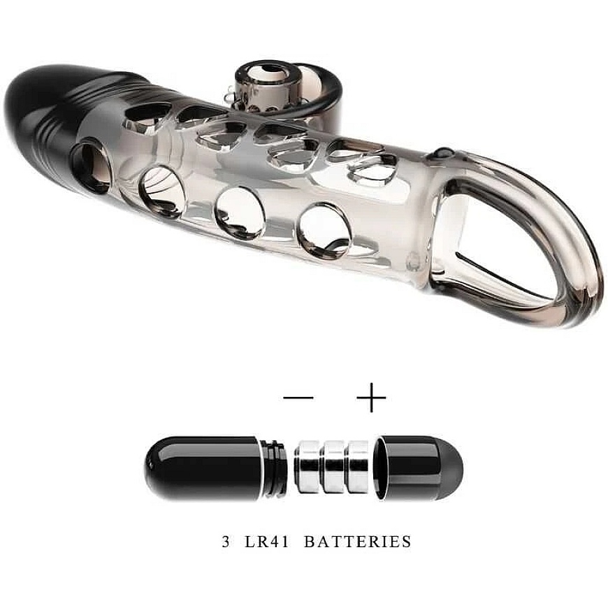 ROMANCE - Peenikuprade, TPE materjal, vibratsioon, aku LR41*3, Must – 3