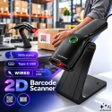 Qoltec svītrkodu skeneris 1D 2D + skenera statīvs | QR | EAN | USB Qoltec svītrkodu skeneris 1D 2D + skenera statīvs | QR | EAN | USB