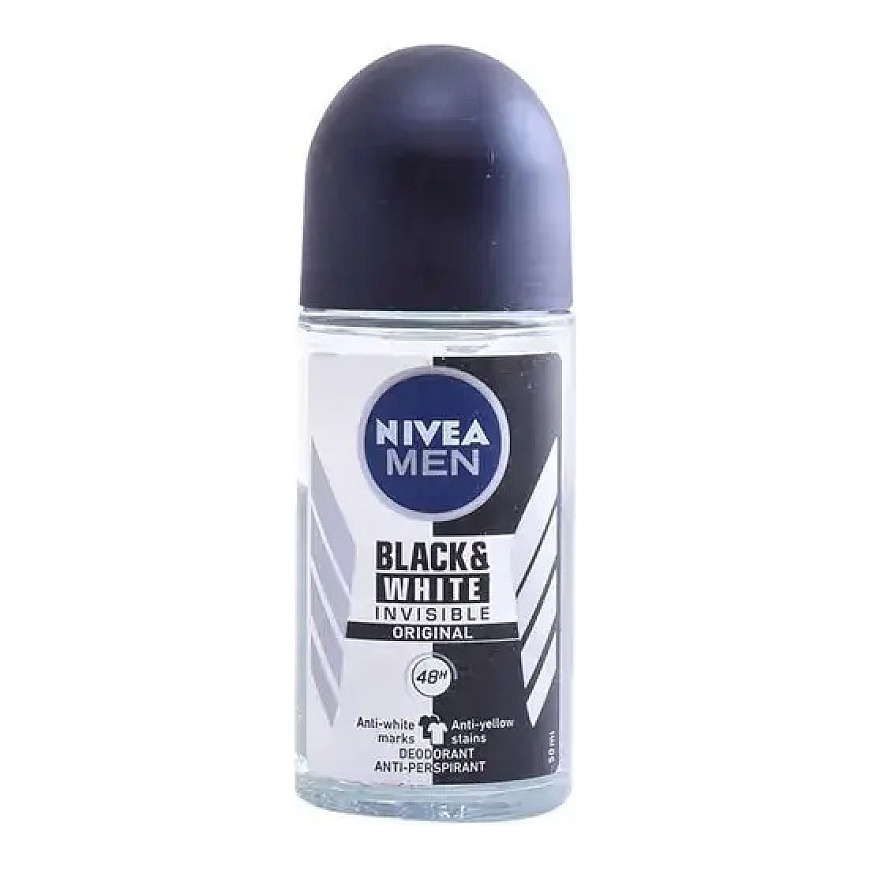 Дезодорант-ролик Nivea Men Black And White Ivisible Original 50 мл