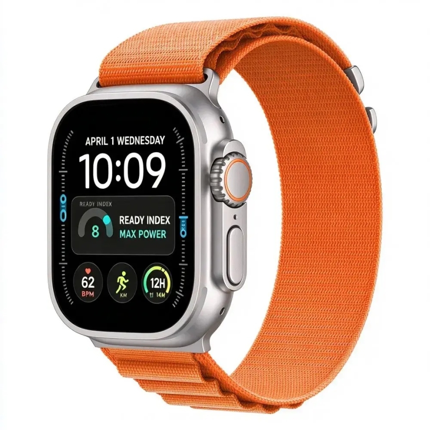 TECH-PROTECT NYLON PRO APPLE WATCH 8 / 9 / 10 / 11 / 12 / SE / ULTRA (44 / 45 / 46 / 49 ММ) ОРАНЖЕВЫЙ – 2