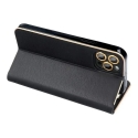 LUNA Book knyginio tipo telefono dėklas Samsung Galaxy A41 (A415) juodas LUNA Book knyginio tipo telefono dėklas Samsung Galaxy A41 (A415) juodas