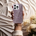 Slim Shiny phone case with MagSafe support for iPhone 13 Pro Max purple Slim Shiny phone case with MagSafe support for iPhone 13 Pro Max purple