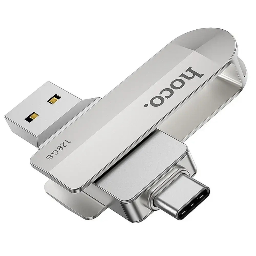Pendrive 128GB USB 3.0 (USB A + USB C) Hoco UD10 hopea