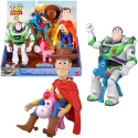 Disney Toy Story 5 PlayScale -figuurisarja Chip Buzz Lightyear Hi-Tech + kaksi hevosta