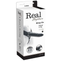 Real Rapture Vibreeriv peenis puldiga tühik strapon 22 cm Real Rapture Vibreeriv peenis puldiga tühik strapon 22 cm