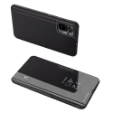Clear View dėklas Poco M4 Pro 5G juodas Clear View dėklas Poco M4 Pro 5G juodas