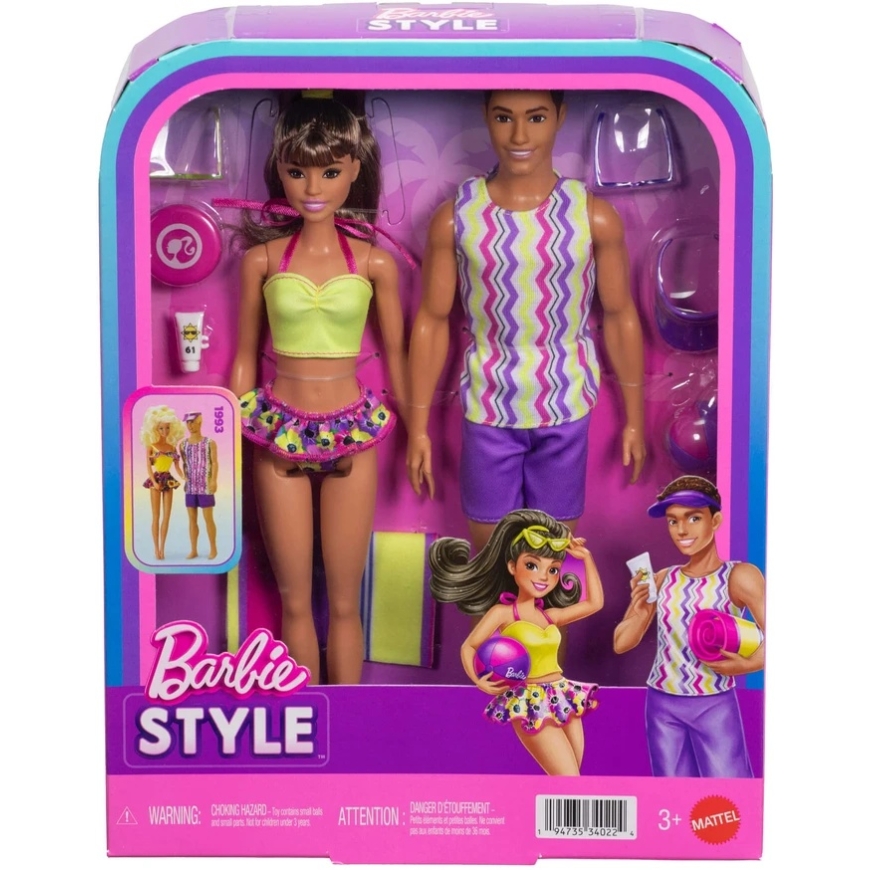 Mattel Lelles Barbie un Ken pludmalē ar aksesuāriem – 3