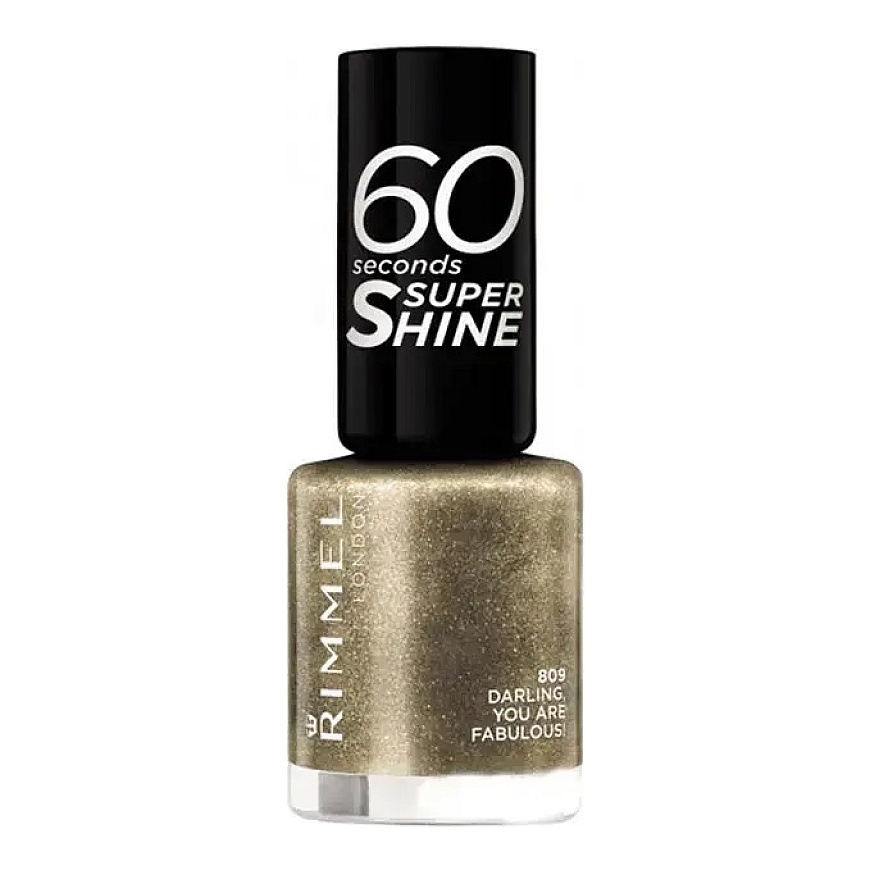 Rimmel London 60 Seconds Super Shine nagų lakas 809 Darling You Are Fabulous