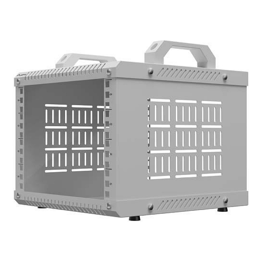 Lanberg OR10-2304-S rack-kaappi 4U Lattia-asennettava harmaa