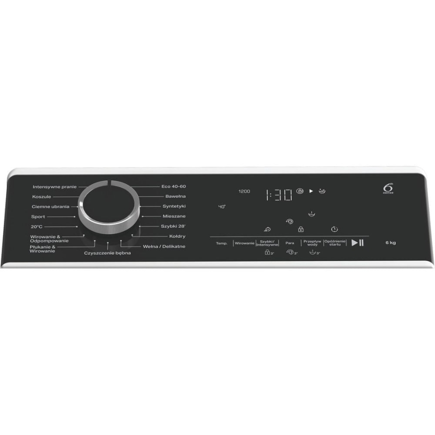 Skalbimo mašina Whirlpool TW621DBFCPL viršuje pakraunama 6 kg 1100 RPM balta – 5