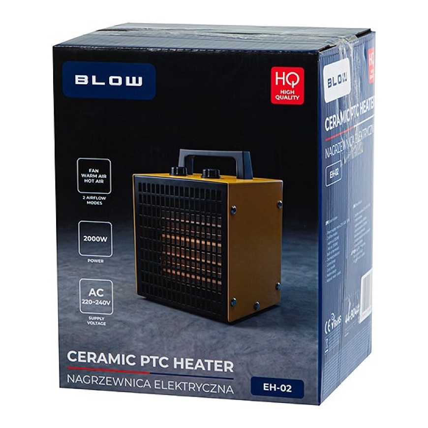 BLOW EH-02 2000W sildītājs – 5