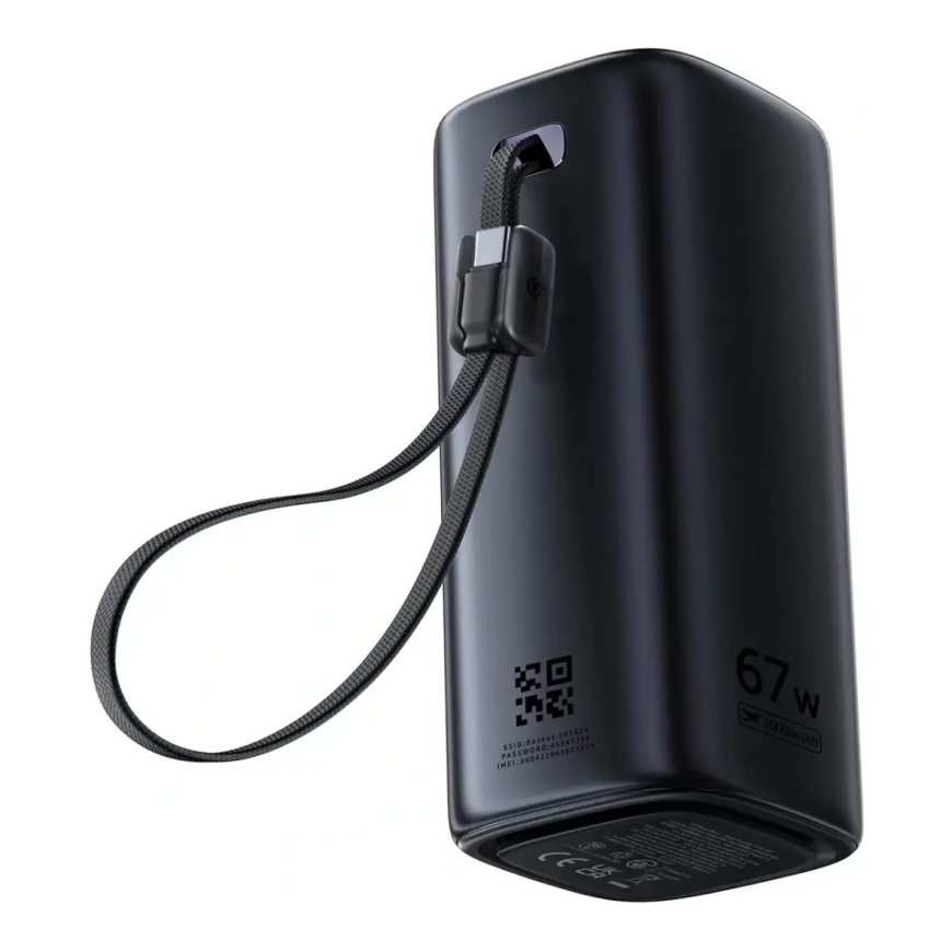 Внешний аккумулятор (powerbank) Baseus EnerGeek GX11 MiFi | 20 000 мА·ч | 67 Вт | чёрный – 5