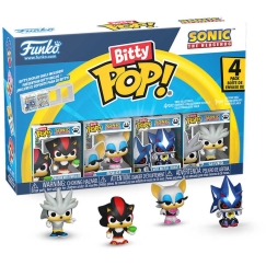 FUNKO Bitty POP! Figūrėlių rinkinys: Sonic, ~2.3 cm (4 vnt.)
