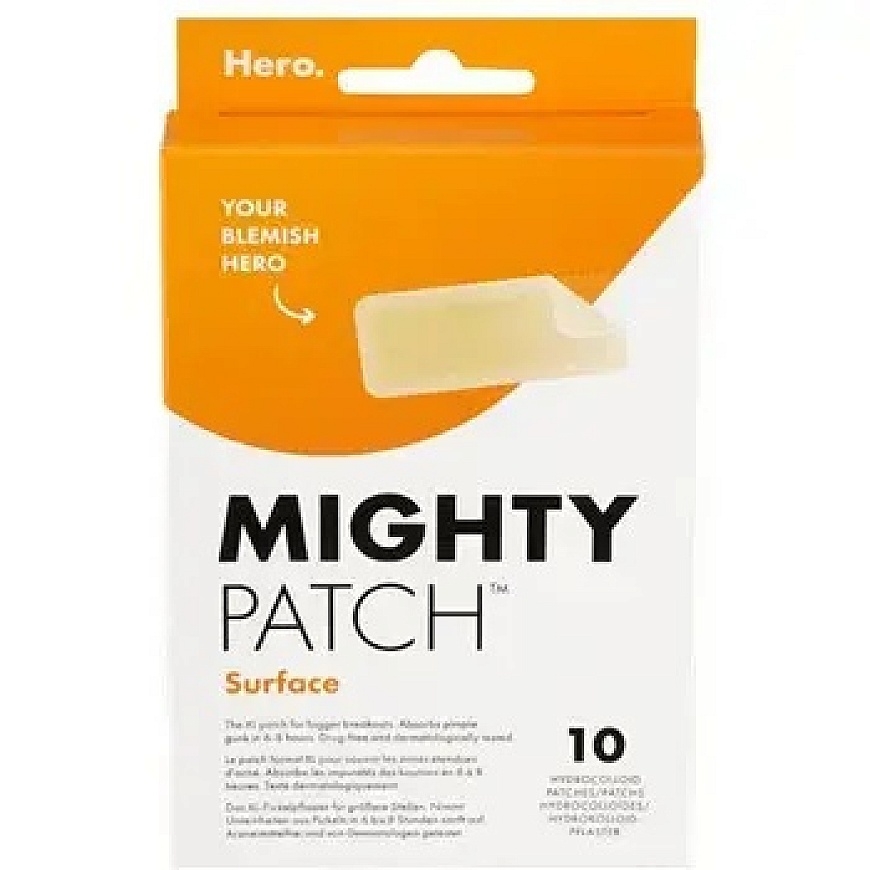 Hero. Mighty Patch Surface - Plaasterid naha puuduste jaoks 10 tk