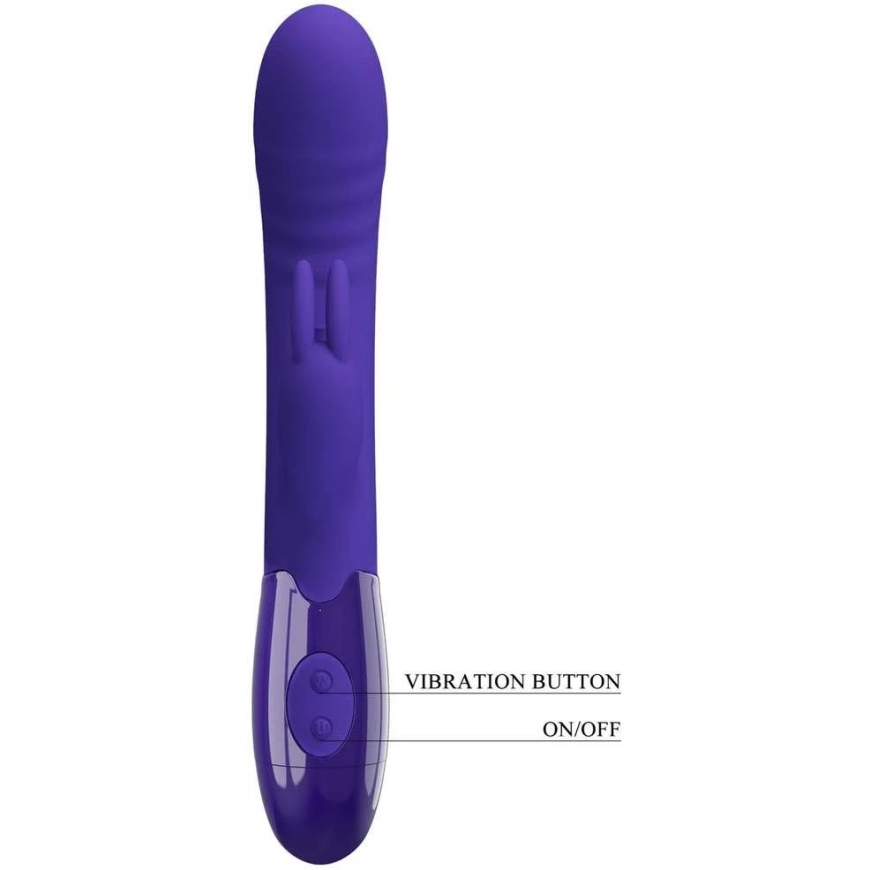 Pretty Love Youth PRETTY LOVE - CERBERUS YOUTH VIOLET RABBIT VIBRATING RING – 4