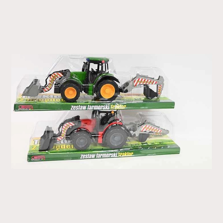 Gazelo AST. TRACTORS FARM on gondola, 40x14x11 cm, lampshade – 2