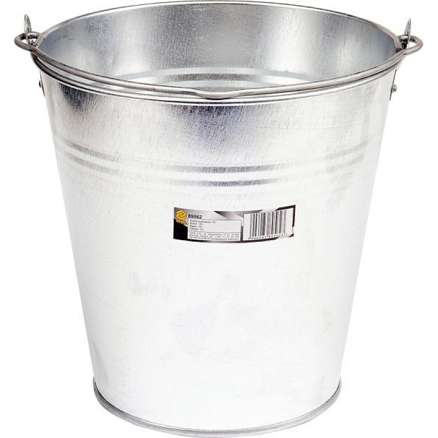 Vorel galvanized bucket 15L 89564