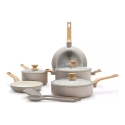 Green Pan Greenpan Essence 5 daļu katlu un pannas komplekts taupe (CC010210-001)