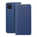 LUNA Book Carbon book type phone case for Samsung Galaxy A12 (A125) | M12 (M127) blue LUNA Book Carbon book type phone case for Samsung Galaxy A12 (A125) | M12 (M127) blue