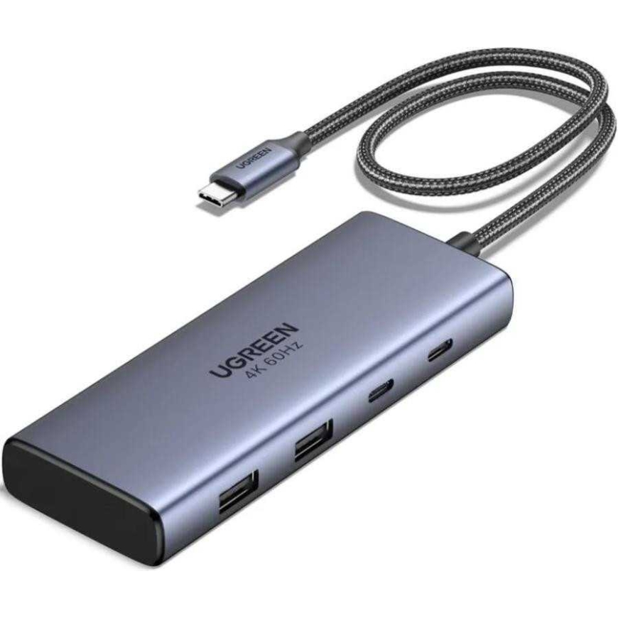 Ugreen CM498 7 in 1 USB-C centras