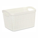 UCSAN Kori 3.3L KNIT Valkoinen 21x16x14cm UCSAN Kori 3.3L KNIT Valkoinen 21x16x14cm