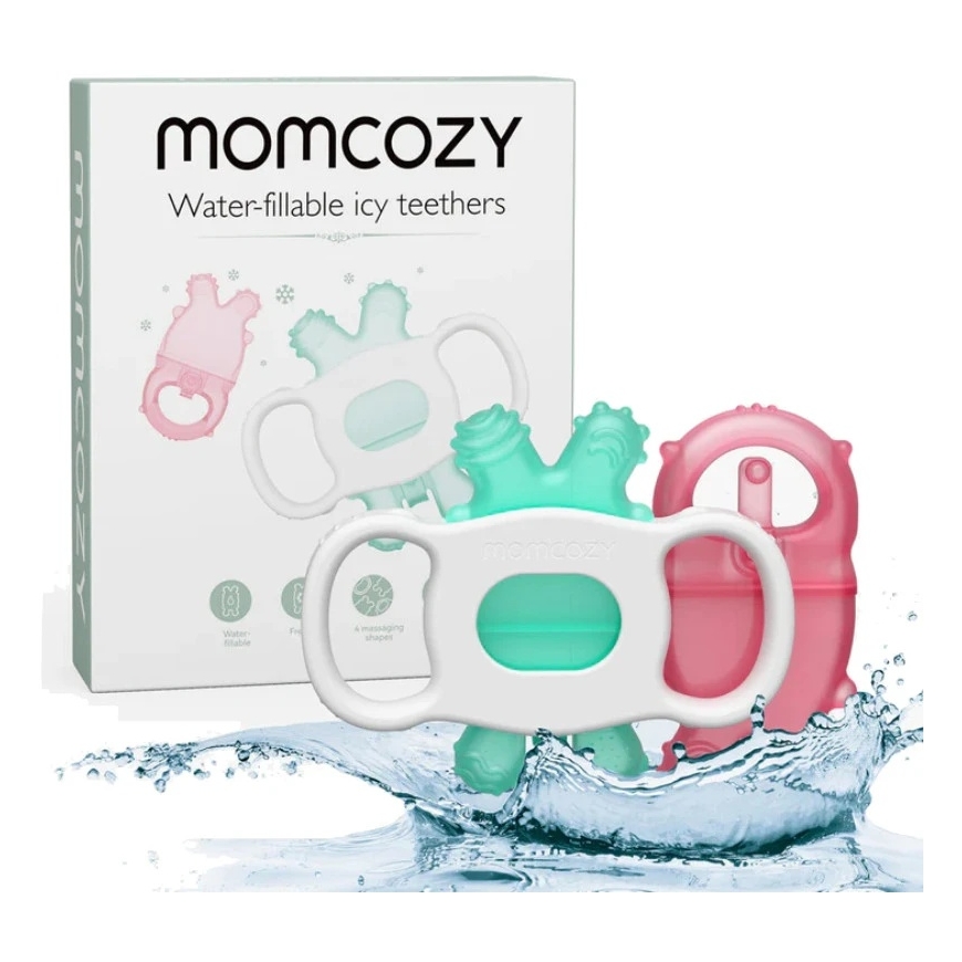 MOMCOZY VANDENIU UŽPILDOMAS ŠALDANTIS MAZU KRAMTUKS Rozā/Zālā