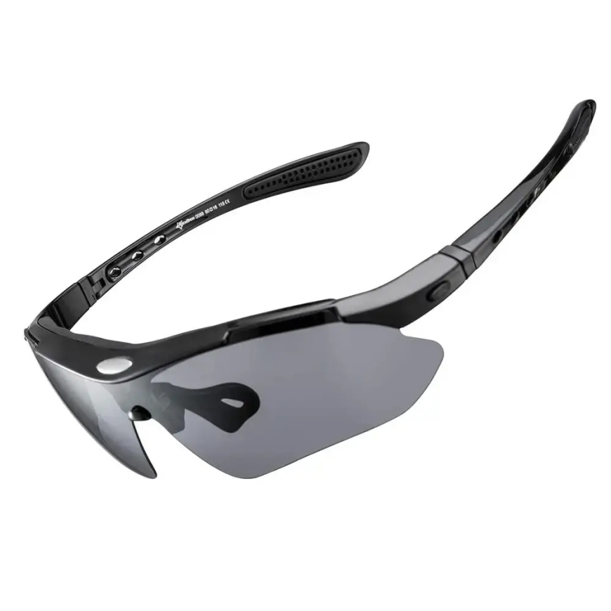 Rockbros 10003 Polarized Cycling Glasses - Black – 2