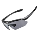 Rockbros 10003 Polariseeritud jalgrattaprillid - mustad