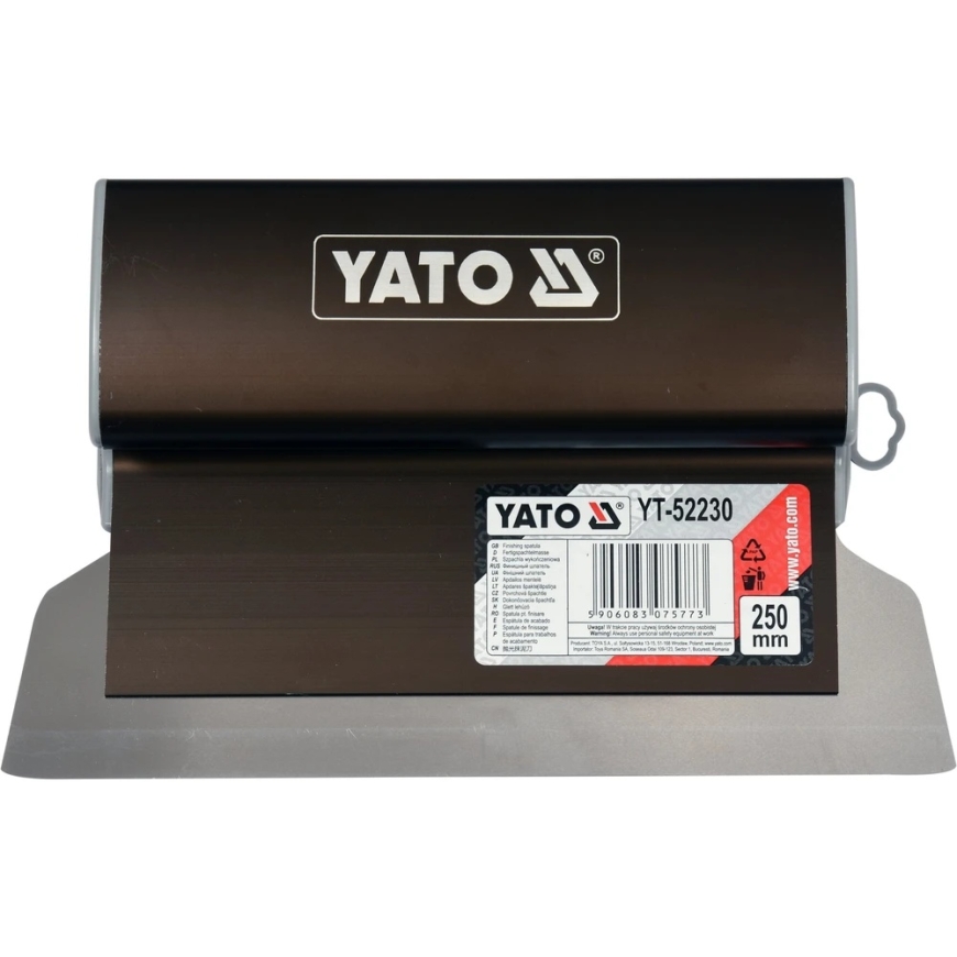 Yato Toya Gypsum Finishing Trowel from Poland | 250 mm | with Replaceable Blade (YT-52230) – 4