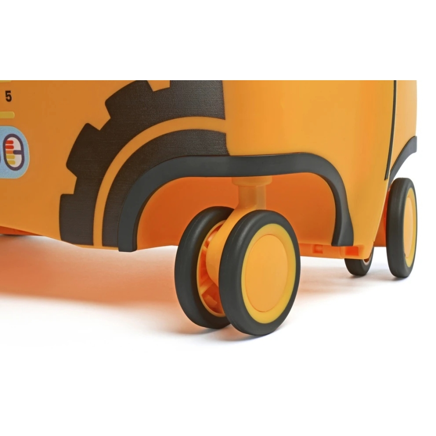 JetWorld TRUNKI GLIDE360 Excavator Doug – children’s travel suitcase (TRU0143) – 5