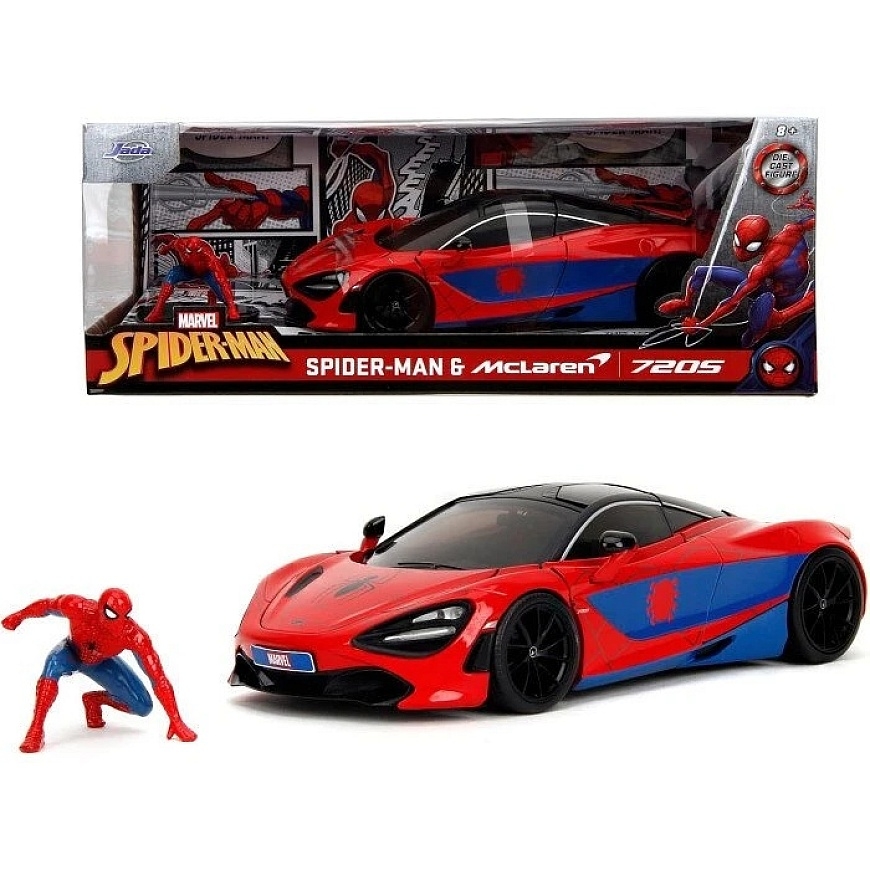 SIMBA JADA Человек-Паук McLaren 1:24 + фигурка 9335764314 – 3
