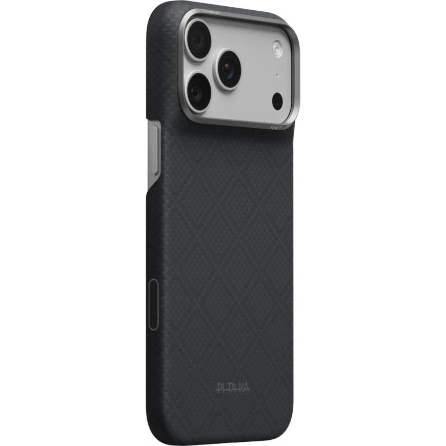 Pitaka Edge Case Argyle, Basalt Black - iPhone 18/17 Pro Max