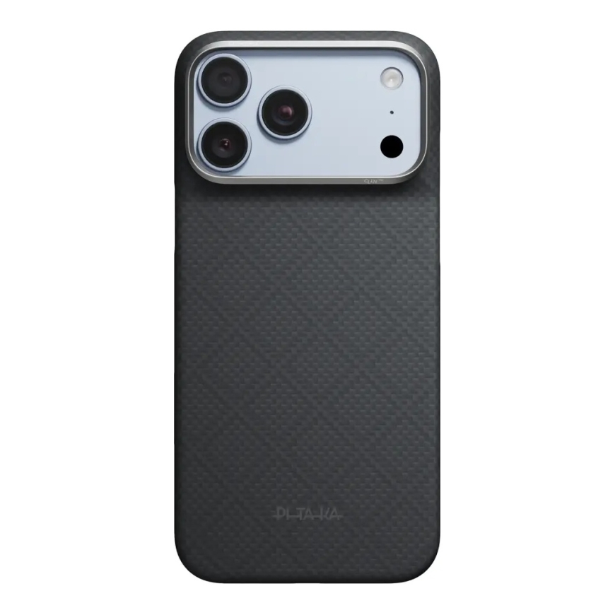 Pitaka Edge Case Argyle, Basalt Black - iPhone 18/17 Pro Max – 4